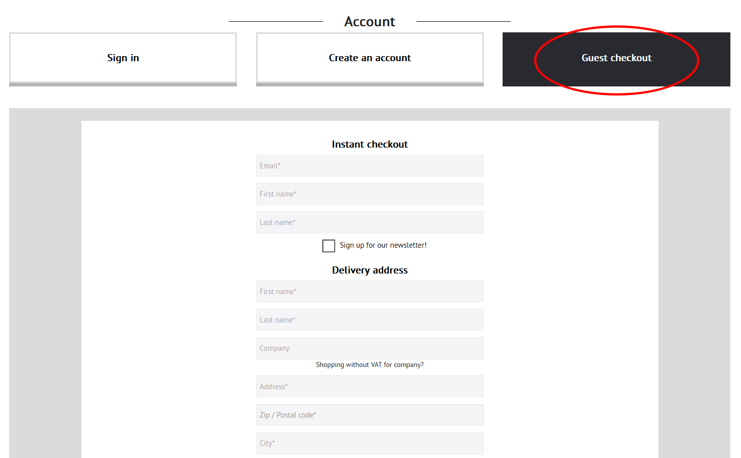 How to create an account 3